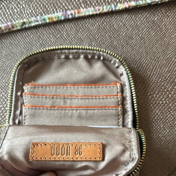 HOBO Gold and Green Mini Bag with Shimmering Sequins - Picture 3 of 4